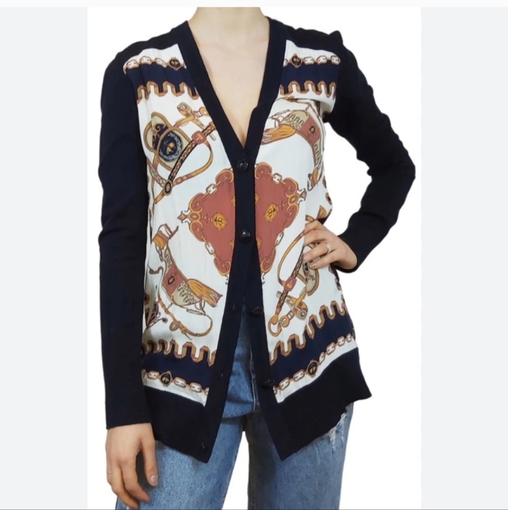 Brooks Brothers Equestrian Cardigan